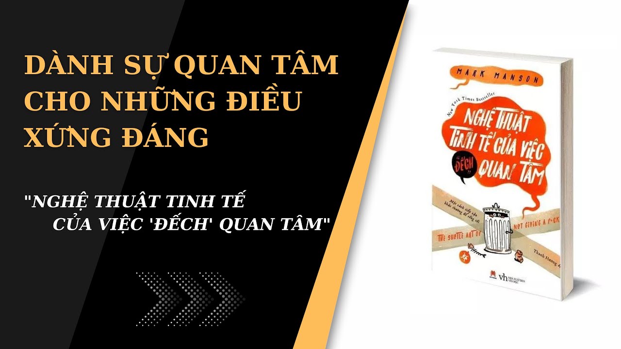 “Vấn đề có thể không thể tránh khỏi, nhưng ý nghĩa của mỗi vấn đề thì không.” - Mark Manson